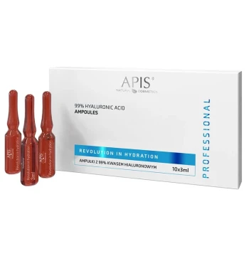 REWOLUCJA W NAWILŻANIU, Ampułki z 99% kwasem hialuronowym 4D / 10x3 ml