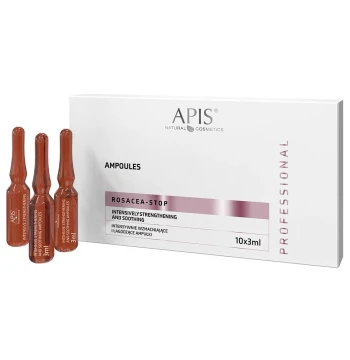 ROSACEA-STOP - Intensywnie wzmacniające i łagodzące ampułki / 10 szt x 3 ml