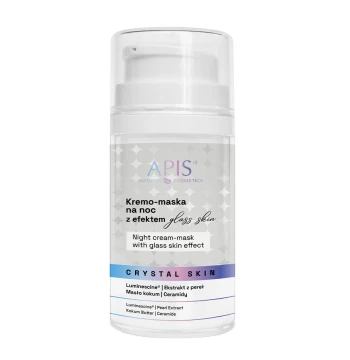 CRYSTAL SKIN - Kremo-maska na noc z efektem „glass skin” / 50 ml