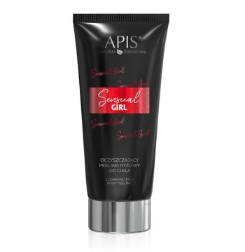 SENSUAL GIRL - Oczyszczający peeling ryżowy do ciała / 200 ml