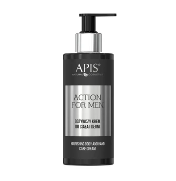 ACTION FOR MEN - Odżywczy krem do ciała i dłoni / 300 ml