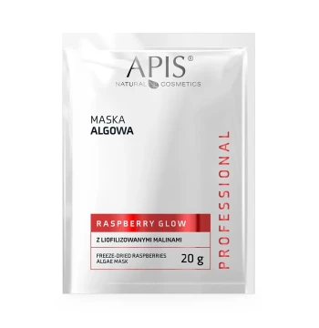 RASPBERRY GLOW - Maska algowa z liofilizowanymi malinami / 20 g