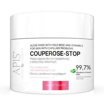 COUPEROSE-STOP - Maska algowa dla cery naczynkowej z dziką różą i witaminą C / 100 g
