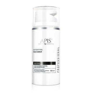 DETOX - Detoksykujące serum do twarzy z węglem z bambusa i jonizowanym srebrem / 100 ml