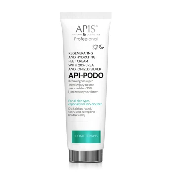 API-PODO - Krem regenerująco-nawilżający do stóp z mocznikiem 20% i jonizowanym srebrem / 100 ml