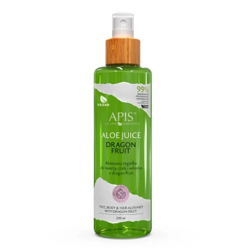 ALOE VERA - Aloesowa mgiełka do twarzy, ciała i włosów + dragon fruit / 250 ml