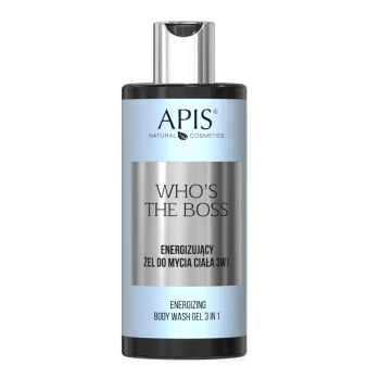 WHO'S THE BOSS - Energizujący żel do mycia ciała 3w1 / 300 ml