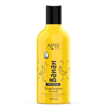 FRUIT SHOT - Żel pod prysznic Banan / 500 ml