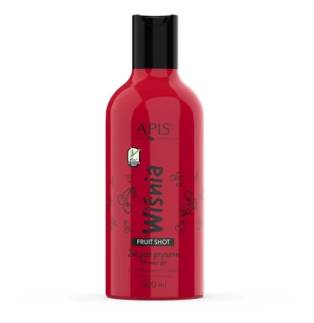 FRUIT SHOT - Żel pod prysznic Wiśnia / 500 ml