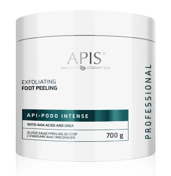 API-PODO INTENSE - Złuszczający peeling do stóp z kwasami AHA i mocznikiem / 700 g
