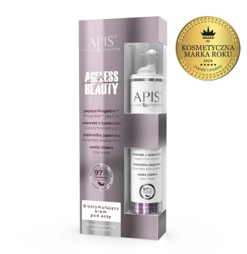 AGELESS BEAUTY WITH PROGELINE - Biostymulujący krem pod oczy z progeliną / 10ml