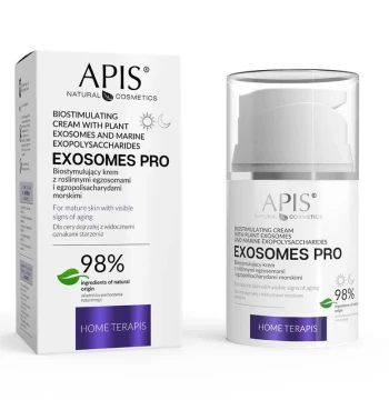 EXOSOMES PRO Home terApis, Biostymulujący krem z roślinnymi egzosomami / 50ml