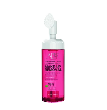 Home terApis- Truskawkowa pianka do mycia twarzy / 150 ml