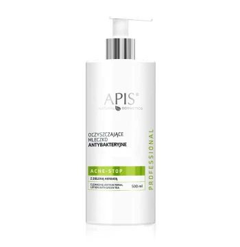 ACNE-STOP - Oczyszczające mleczko antybakteryjne z zieloną herbatą / 500 ml