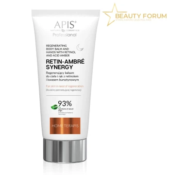 RETIN-AMBRE SYNERGY - Regenerujący balsam do ciała i rąk z retinolem i kwasem bursztynowym na noc /200 ml