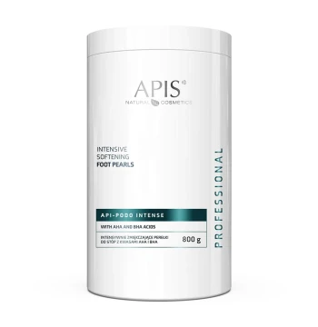 API-PODO INTENSE - Intensywnie zmiękczające perełki do stóp z kwasami AHA i BHA / 800 g