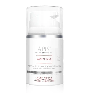 APIDERM - Krem odbudowująco-odżywczy na dzień SPF 10 / 50 ml