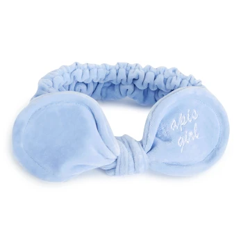 Opaska kosmetyczna baby blue na gumce #apisfamily