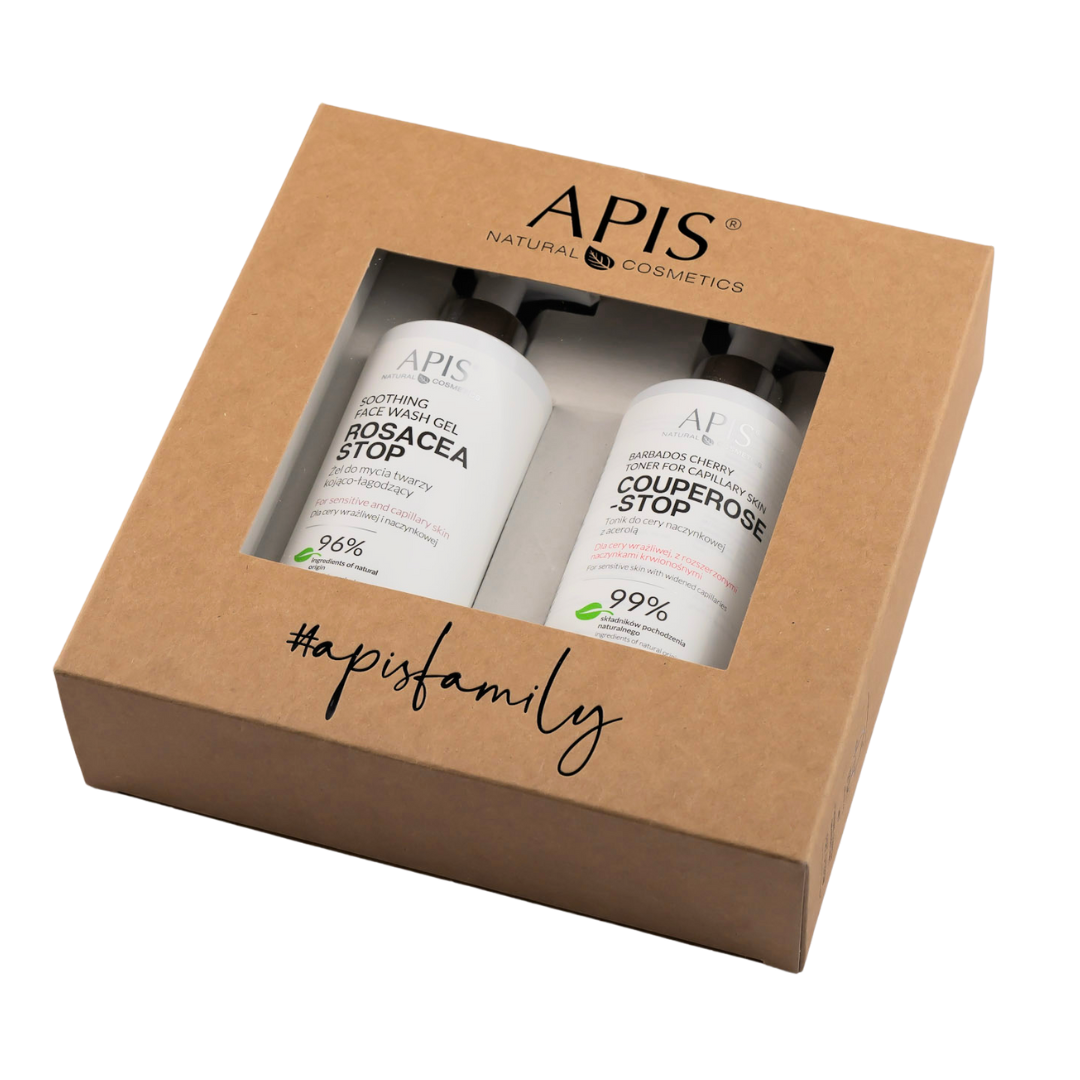 Zestaw Prezentowy ROSACEA STOP & COUPEROSE-STOP Żel do mycia