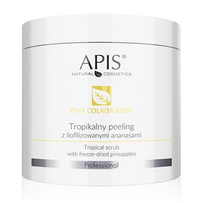 Tropikalny peeling z liofilizowanymi ananasami przód