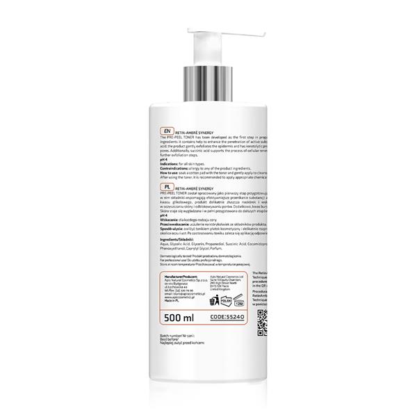 Pre-Peel toner tył