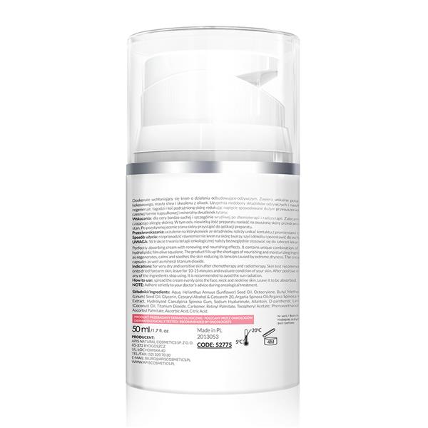 Krem na dzień odbudowująco-odżywczy tył 2021